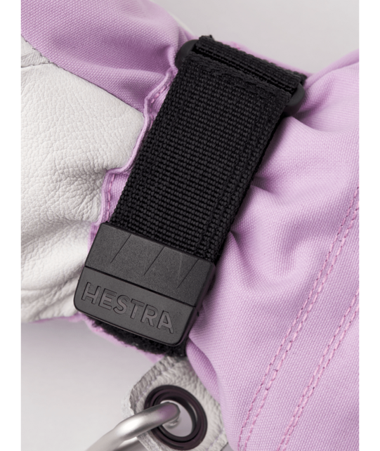Hestra Womens Heli Mitt (26/27) Syringa/Offwhite