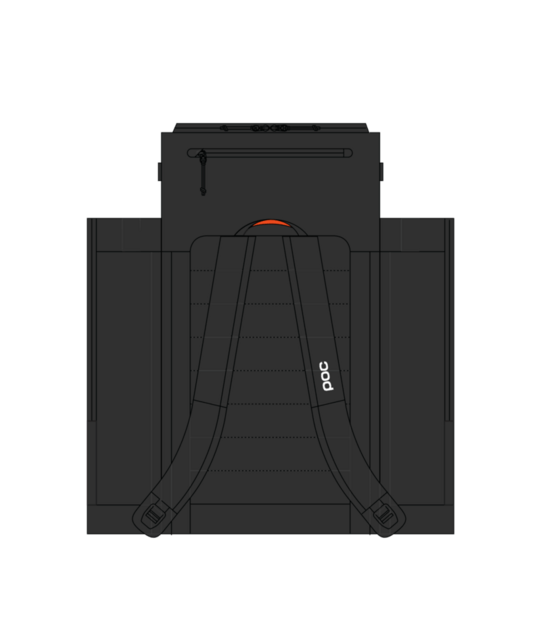 Poc Race Backpack 90L (26/27) Uranium Black