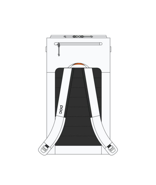 Poc Race Backpack 60L (26/27) Hydrogen White