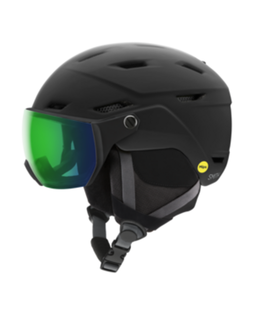 Smith Survey Mips (26/27) Matte Black || Chromapop Everyday Green Mirror