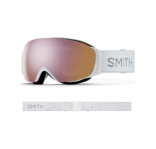 Smith I/O Mag S (26/27) White Chunky Knit | Chromapop Everyday Rose Gold Mirror O/S