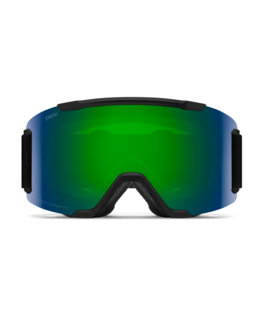 Smith Squad (26/27) Black | Chromapop Sun Green Mirror O/S
