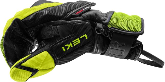 Leki Wcr Venom Sl 3D Mitt (26/27) Black/Ice Lemon