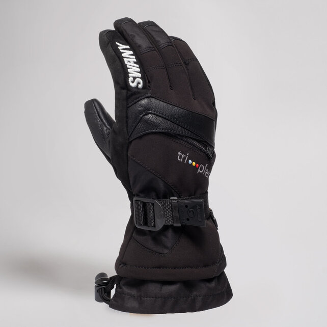 Swany X-Change Jr Glove (25/26) Black-001