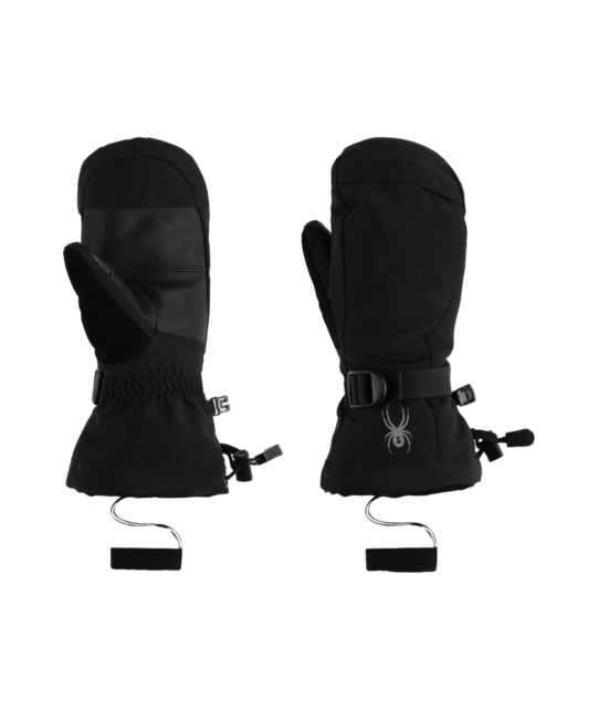 Spyder Youth Finn Ski Mittens (24/25) Black-Blk