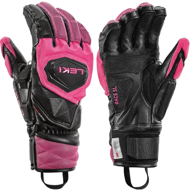 Leki Wcr Venom Sl 3D (26/27) Black/Neonpink
