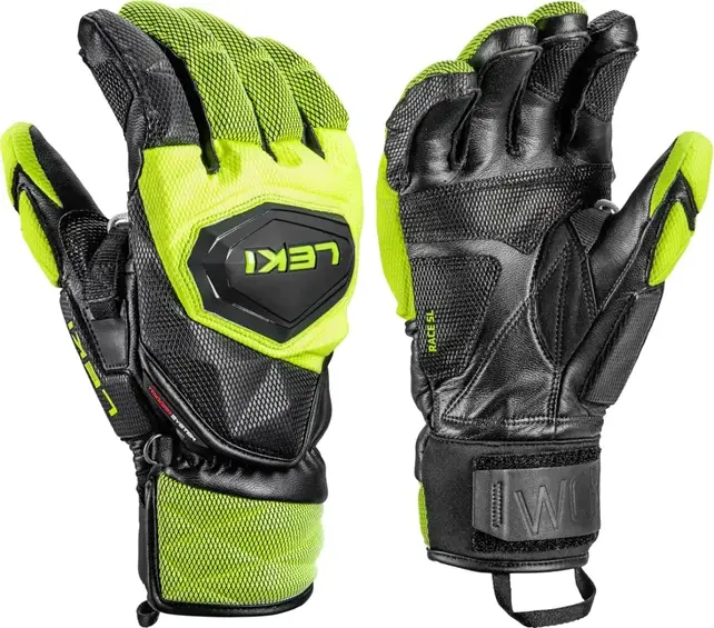 Leki Wcr Venom Sl 3D (25/26) Black/Ice Lemon