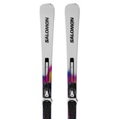 Salomon E Addikt Pro 66 + Mi12 Gw F80 (25/26) White