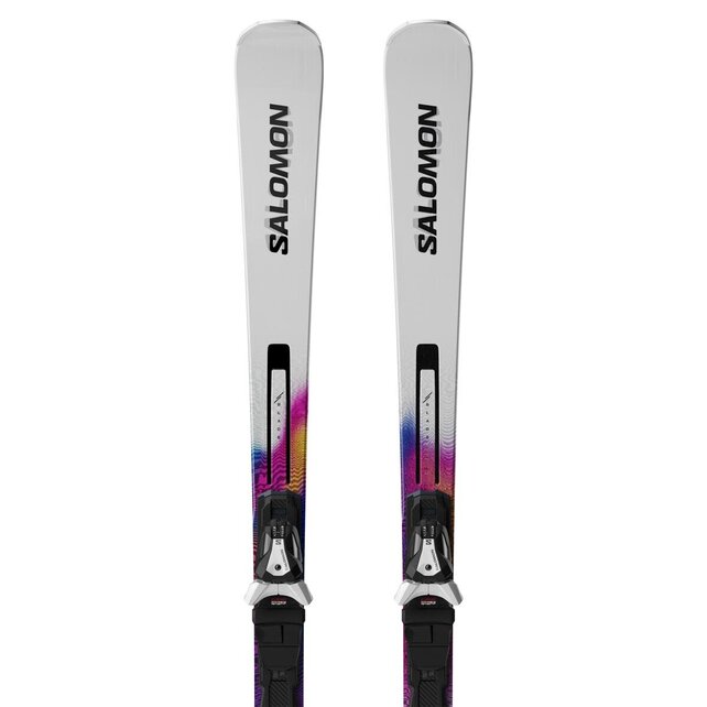 Salomon E Addikt Pro 66 + Mi12 Gw F80 (25/26) White