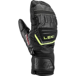 Leki Wcr Team 3D Jr Mitt (26/27) Black/Ice Lemon