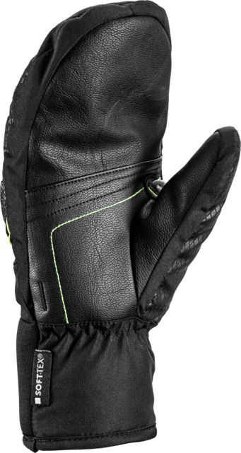 Leki Wcr Team 3D Jr Mitt (26/27) Black/Ice Lemon