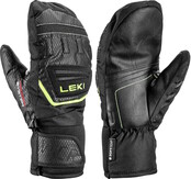 Leki Wcr Team 3D Jr Mitt (26/27) Black/Ice Lemon