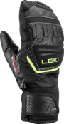 Leki Wcr Team 3D Jr Mitt (26/27) Black/Ice Lemon