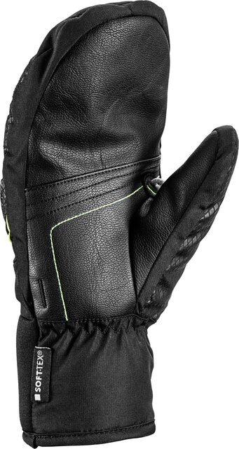 Leki Wcr Team 3D Jr Mitt (26/27) Black/Ice Lemon