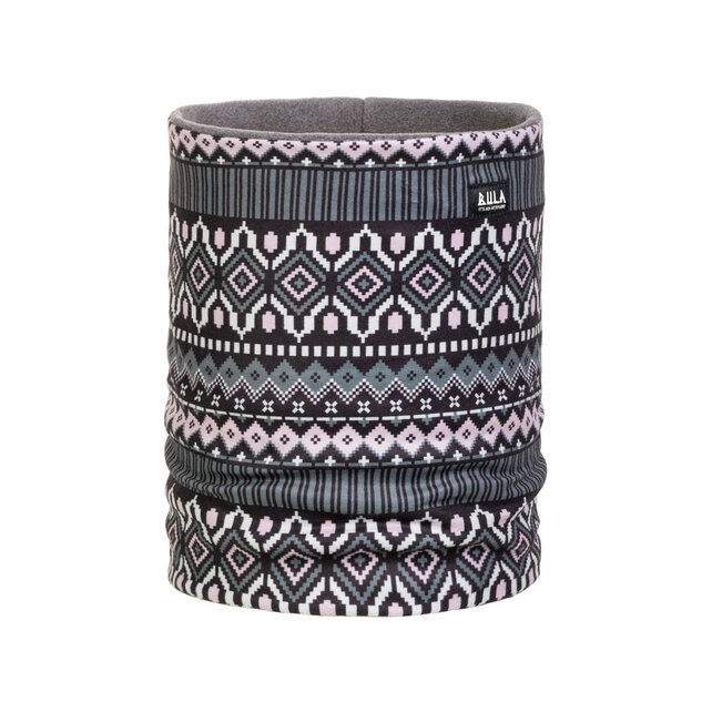 Bula Therma-Fleece Neck Gaiter (26/27) Geo Black
