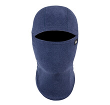 Bula Kids Power Fleece Balaclava Convertible (26/27) Heather Navy