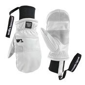 Wells Lamont Hydrahyde Working Crew Insulated Mitt W/ Knit Wrist (26/27) White