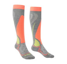 Bridgedale Ski Junior Racer (26/27) Grey/Neon