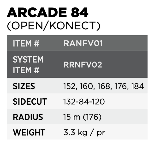 Rossignol Arcade 84 K Spx 12 (26/27)