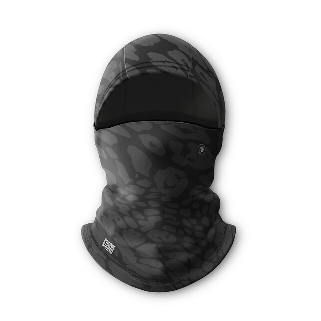 Phunkshun Wear Double Balaclava (26/27) Black Leopard