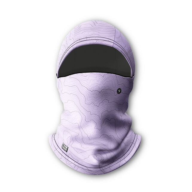 Phunkshun Wear Double Balaclava (26/27) Lilac Topo