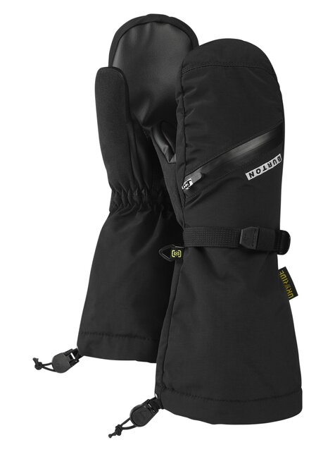 Burton Kids' Vent Mittens (26/27) True Black