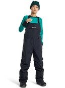 Burton Kids' Skylar 2L Bib Pants (26/27) True Black