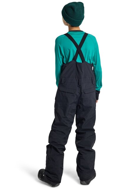 Burton Kids' Skylar 2L Bib Pants (26/27) True Black
