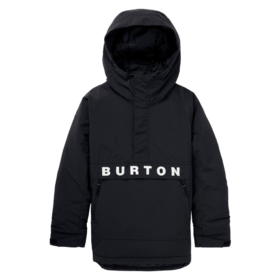 Burton Kids' Burton Frostner 2L Anorak Jacket (26/27) True Black
