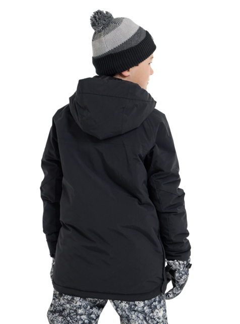 Burton Kids' Burton Frostner 2L Anorak Jacket (26/27) True Black