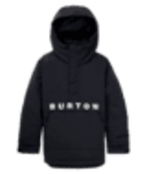 Burton Kids' Burton Frostner 2L Anorak Jacket (26/27) True Black