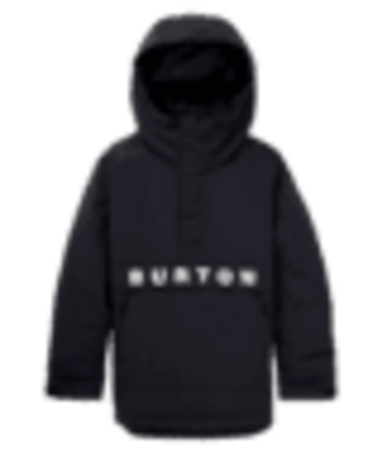 Burton Kids' Burton Frostner 2L Anorak Jacket (26/27) True Black
