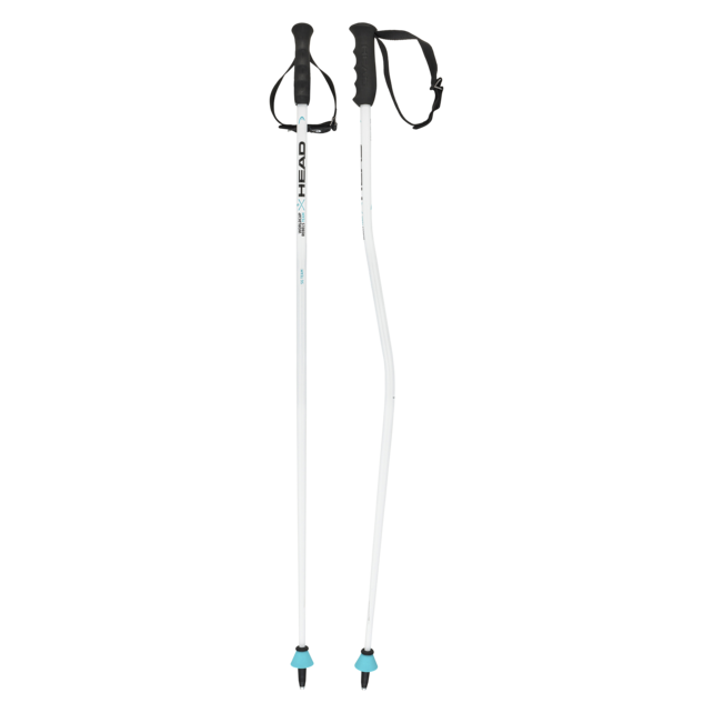 Head Wc Sg Junior Poles (26/27) Wh/S.Bl