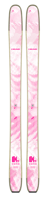 Head Kore 104 Ti W Flat (26/27) White/Pink