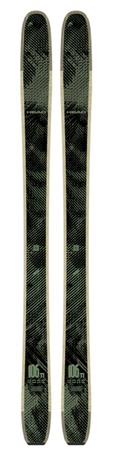 Head Kore 106 Ti Flat (26/27) Black/Green