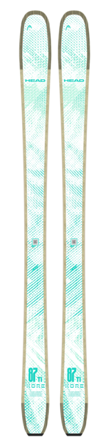 Head Kore 87 Ti W Flat (26/27) White/Mint
