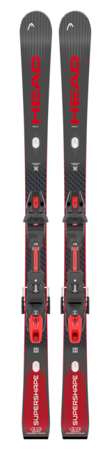 Head Supershape E-Rally (26/27) Black/Red + PROTECTOR EVO PR 13 GW [P-85] m.bk/rd