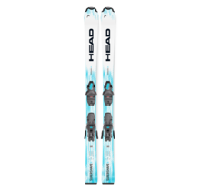 Head Supershape Jrs (26/27) White/Blue + JRS 7.5 GW CA