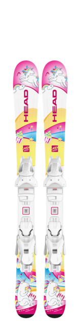 Head Unicorn Jrs (26/27) White/Pink + JRS 4.5 GW CA