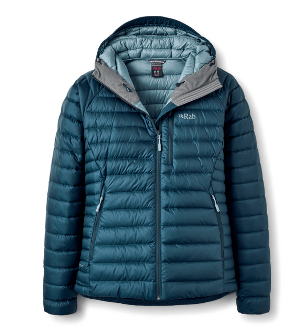 Rab Microlight Alpine Jacket Wmns (25/26) Tempest Blue-Tmb