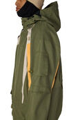 686 Mens 2003 Atom Jacket (26/27) Fatigue Green Colorblock