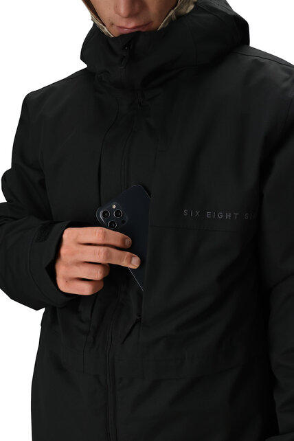 686 Mens Smarty 3-In-1 Form Jacket (26/27) Black