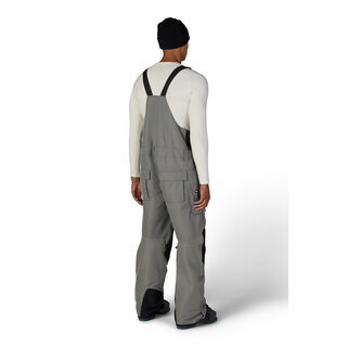 686 Mens Hot Lap Insulated Bib (26/27) Rhino Grey Colorblock