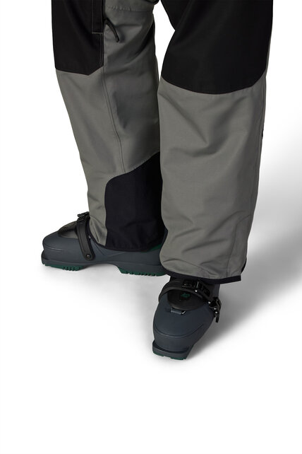 686 Mens Hot Lap Insulated Bib (26/27) Rhino Grey Colorblock