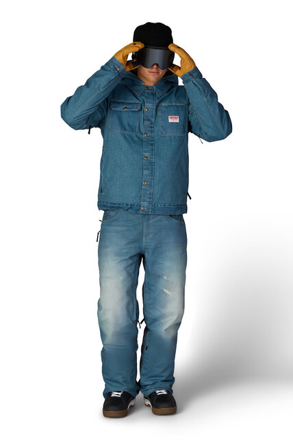 686 Mns Deconstructd Dnm Insl Pant (26/27) Indigo Denim