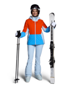 Obermeyer Skyward Jacket (26/27) High Kick Orange