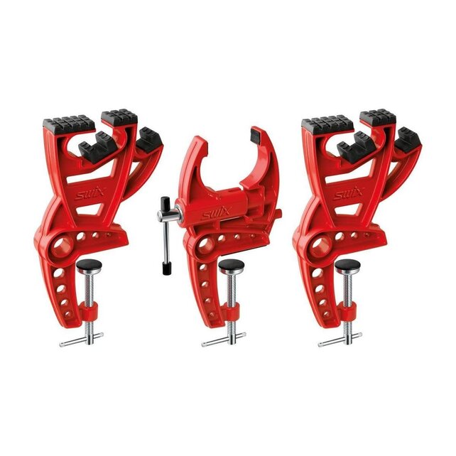 Swix Jaw Economy 3-Piece Ski Vise Red O/S