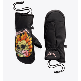 686 Womens Revel Mitt (26/27) Metallica Black