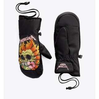 686 Womens Revel Mitt (26/27) Metallica Black