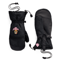 686 Womens Jubilee Mitt (26/27) Metallica Black Denim